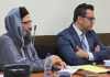 El Tribunal Quinto de Sentncia Penal aplazó la fecha para dar a conocer su resolución sobre una petición de extradición contra un miembro de la comunidad Lev Tahor, por un error en el nombre del sindicado. Foto La Hora: Sergio Osegueda