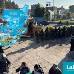 Este es el mapa interactivo de los bloqueos de hoy.