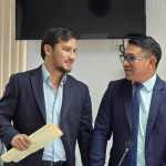 El Tribunal Séptimo Penal revocó el arresto domiciliar y el arraigo al abogado Eduardo Masaya implicado en el caso Semilla. Foto La Hora: Sergio Osegueda