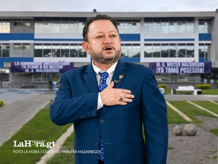 Aunque no tiene finiquito, Walter Mazariegos habría asumido por un nuevo periodo al frente de la Usac, respaldado por el CSU.