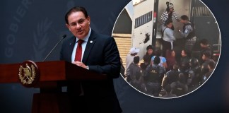 El ministro Villeda habló sobre las acciones de agentes de presidios que rompieron los protocolos de seguridad.
