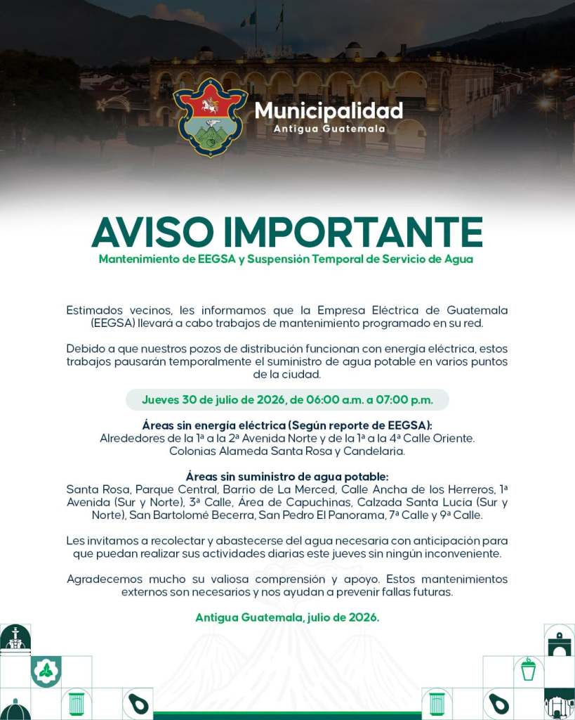 Comunicado Antigua