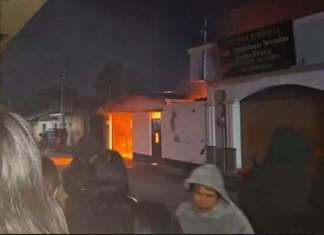 El OJ se pronunció tras los hechos registrados en Nebaj, Quiché, luego que pobladores quemaran la casa de una juzgadora. Foto La Hora: Redes Sociales
