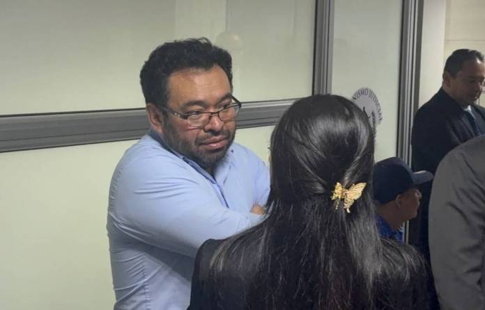 El Juzgado Tercero Penal inició la audiencia de etapa intermedia en contra del exviceminsitro de agricultura vinculado al caso fertilizantes. Foto La Hora: Daniel Ramírez