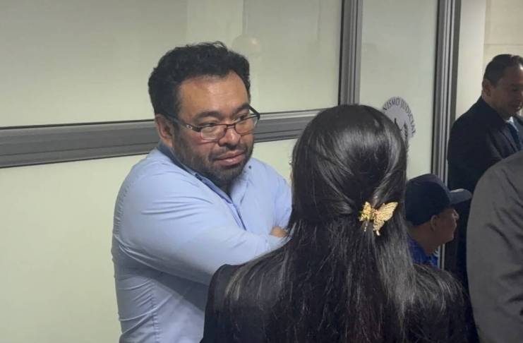 El Juzgado Tercero Penal inició la audiencia de etapa intermedia en contra del exviceminsitro de agricultura vinculado al caso fertilizantes. Foto La Hora: Daniel Ramírez