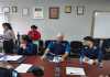 Delegados de la Procuraduría de los Derechos Humanos confirman tres expedientes por la desaparición de registros de estudiantes de la Usac. Foto: La Hora