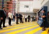 El presidente Bernardo Arévalo, junto a ejecutivos de PepsiCo, inauguraron el miércoles la planta de distribución en Quetzaltenango. Foto La Hora: Gobierno de Guatemala.