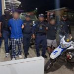 Uno de los dos detenidos por la PNC tiene cuatro antecedentes por varios delitos, informaron las autoridades.