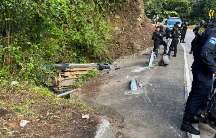 pnc santa clara la laguna PNC Accidente Santa Clara La Laguna
