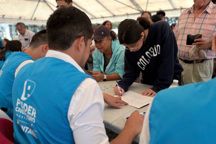 poder ciudadano firmas Poder Ciudadano abre la recolección de firmas para reformar la elección de autoridades de justicia.