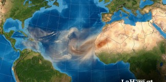 Este miércoles 15 de julio ingresa a Guatemala una masa de polvo del Sahara que generará un ambiente brumoso y una reducción en la calidad del aire.