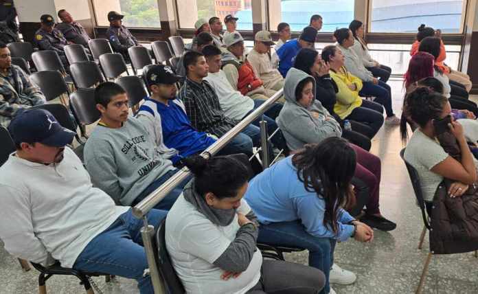 salvatruchas gallito El Juzgado Octavo Penal envío a juicio a más de 30 supuestos integrantes de la Mara Salvatrucha capturados en El Gallito tras los operativos de hace tres meses. Foto: La Hora