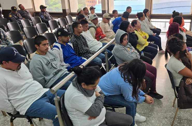 Jueza envía a juicio a más de 30 supuestos integrantes de la Mara Salvatrucha capturados en el Gallito El Juzgado Octavo Penal envío a juicio a más de 30 supuestos integrantes de la Mara Salvatrucha capturados en El Gallito tras los operativos de hace tres meses. Foto: La Hora
