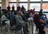 El Juzgado Octavo Penal inició la audiencia para discutir si más de 30 supuestos integrantes de la Mara Salvatrucha deben enfrentar juicio. Foto: La Hora