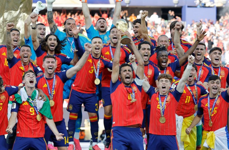 Mundial 2026: Selección española viaja hoy mismo, será recibida por la Casa Real y luego recorrerá Madrid La selección española será recibida por la Casa Real y luego recorrerá las calles de Madrid. Foto La Hora: EFE