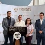 Cuatro diputados de Semilla señalan estrategia de obstaculización del gobierno por la UNE. Foto: La Hora / José Orozco