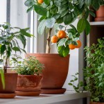 Es posible tener árboles frutales en macetas en casa. Foto: DimaBerlin / Shutterstock.