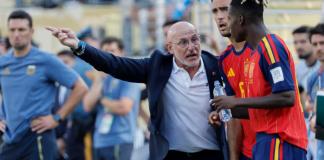 Luis de la Fuente, el «padre» de una familia de España que es campeona del mundo Luis de la Fuente, técnico de la selección de España, inició en la Real Federación Española de Fútbol. Foto: EFE/ Lavandeira Jr