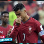 Para Portugal, la derrota en la cancha significó algo mucho más profundo: el final de la travesía más imponente que sus ojos hayan visto. Foto La Hora: EFE