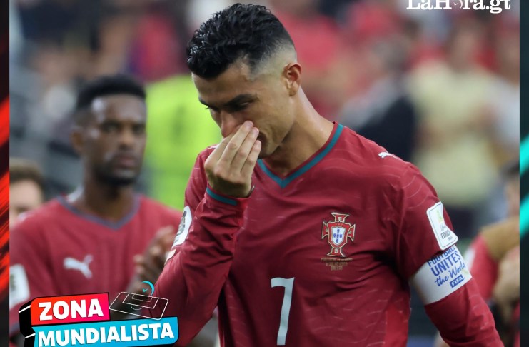 Para Portugal, la derrota en la cancha significó algo mucho más profundo: el final de la travesía más imponente que sus ojos hayan visto. Foto La Hora: EFE