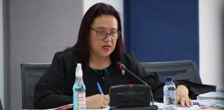 La recusación contra la jueza Veróncia Ruiz Blau fue rechazada luego que se determinara que esta no es la juez titular para llevar el juicio contra Carlos Acevedo Navas. Foto La Hora: Daniel Ramírez