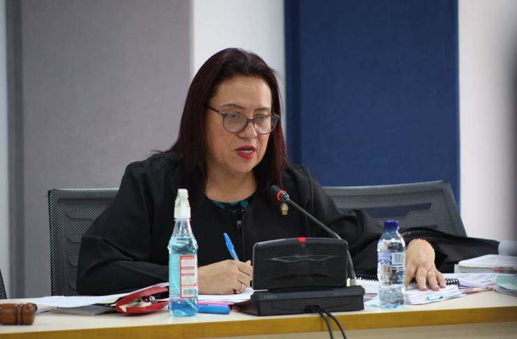 Caso Motorista zona 9: Jueza que liberó a Carlos Acevedo solo cubría vacaciones de jueza titular a cargo del juicio La recusación contra la jueza Veróncia Ruiz Blau fue rechazada luego que se determinara que esta no es la juez titular para llevar el juicio contra Carlos Acevedo Navas. Foto La Hora: Daniel Ramírez