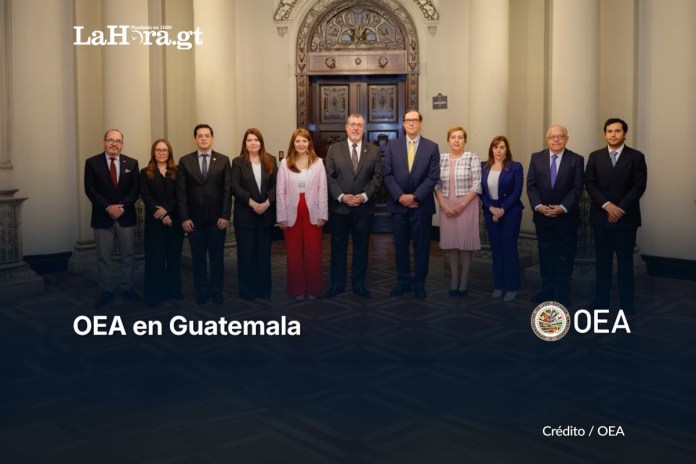 La OEA se reunió con el presidente Bernardo Arévalo para dialogar sobre el proceso para elegir al Contralor General de Cuentas.