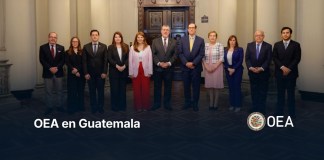 La OEA se reunió con el presidente Bernardo Arévalo para dialogar sobre el proceso para elegir al Contralor General de Cuentas.