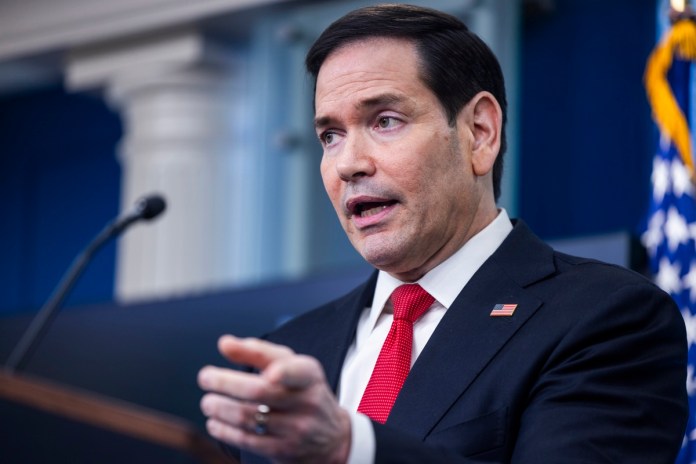 Imagen de archivo, del Secretario de Estado de EE. UU., Marco Rubio. Foto La Hora: EFE