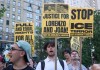Imagen de archivo de protestas contra ICE por muerte de migrante mexicano en Texas. Foto La Hora: EFE