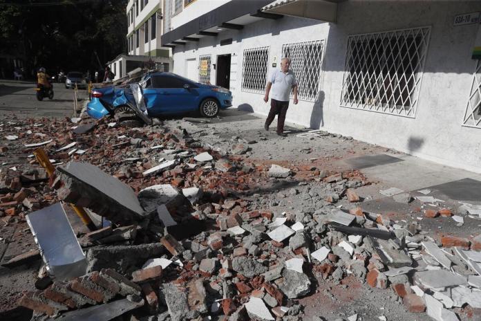 Al menos 20 edificios colapsados en Cali, sede de la reciente investidura presidencial