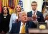 Archivo del presidente de Estados Unidos, Donald Trump. Foto La Hora: EFE