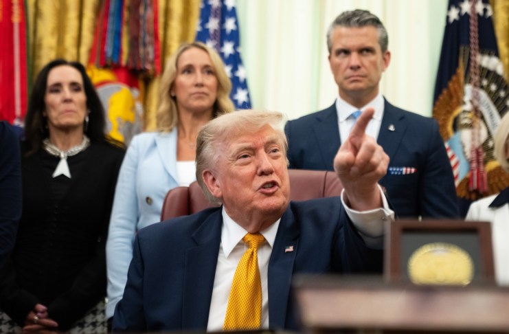 Trump medita destituir a fiscal por caso fallido de vandalismo en estanque reflectante de Washington Archivo del presidente de Estados Unidos, Donald Trump. Foto La Hora: EFE