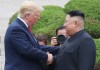 Fotografía del presidente de Estados Unidos, Donald Trump,y el líder de Corea del Norte, Kim Jong-un. Foto La Hora: EFE