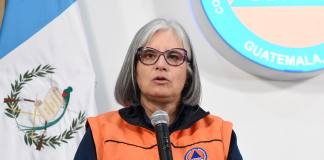 Conred reporta más de 1 mil 400 evacuados y mantiene cinco albergues habilitados por actividad del volcán de Fuego Claudinne Ogaldes, secretaria Ejecutiva de Conred