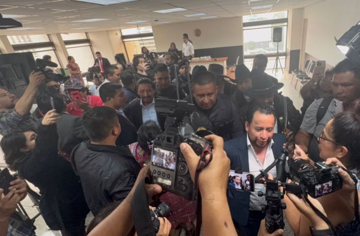 Los 48 Cantones de Totonicapán informa a la población que no está solicitando dinero para el pago de la fianza de Luis Pacheco y Héctor Chaclán.