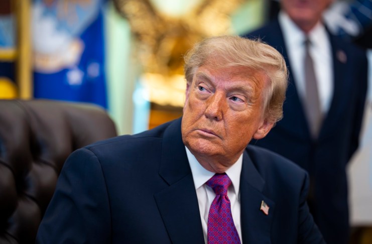 Archivo del presidente de Estados Unidos, Donald Trump. Foto La Hora: EFE
