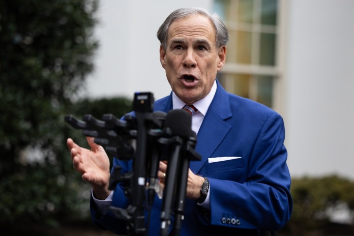 Fotografía de archivo del gobernador de Texas, Greg Abbott. Foto La Hora: EFE