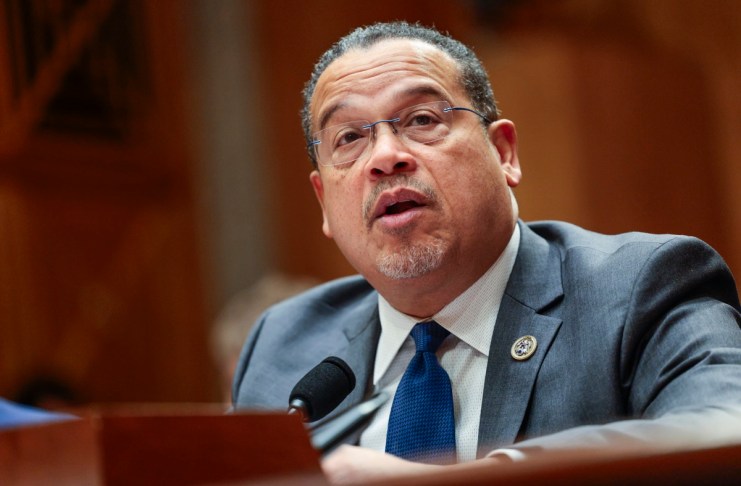 Fotografía de archivo del fiscal general de Minesota, Keith Ellison. Foto La Hora: EFE