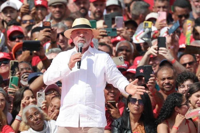 Lula lanza su campaña con un discurso enfocado en la seguridad y los programas sociales