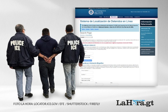 Esta página te ayudará a buscar a migrantes que hayan sido capturados por ICE y dónde ubicarlos.