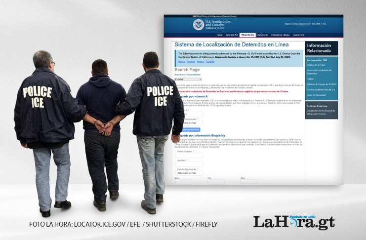 Esta página te ayudará a buscar a migrantes que hayan sido capturados por ICE y dónde ubicarlos.