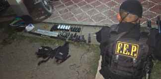Armas incautadas