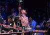 El boxeador guatemalteco Lester Martínez, tras defender exitosamente el campeonato interino supermediano del CMB, espera a su próximo rival.