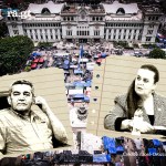 A un año del paro nacional de maestros de 2025, Joviel Acevedo no ha hecho apariciones y el proceso de negociación sigue estancado. Imagen La Hora: Francisco Altán.