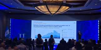 La Agencia Nacional de Infraestructura (ANI) presentó esta mañana, los proyectos priorizados para combinar inversión público-privada. Foto La Hora: Eduardo Smith.