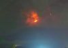 Actividad constante del volcán de Fuego. Foto La Hora: Captura de pantalla/ afarTV