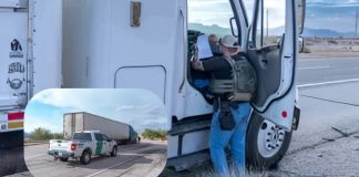 Archivo de operativo de la Patrulla Fronteriza en Arizona en donde fueron arrestados 95 camioneros por estar indocumentados. Foto La Hora: CBP
