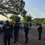 Archivo de puesto de seguridad de la PNC en Escuintla. Foto La Hora: PNC