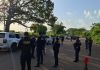 Archivo de puesto de seguridad de la PNC en Escuintla. Foto La Hora: PNC